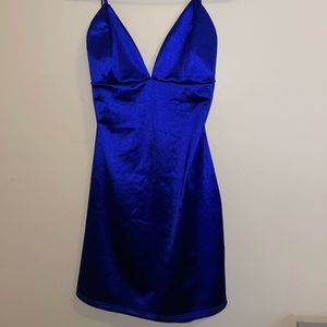 Royal Blue Mini dress